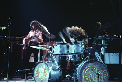 Ginger Baker of Blind Faith, Madison Square Garden, 1969