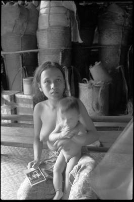 Iban polaroid magic, Sarawak, Borneo