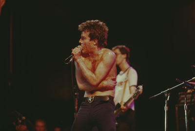 Jello Biafra of The Dead Kennedys, Berkeley, 1980