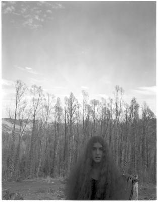 Jane Fischer, Artist, Tilden Park, Berkeley, 1975